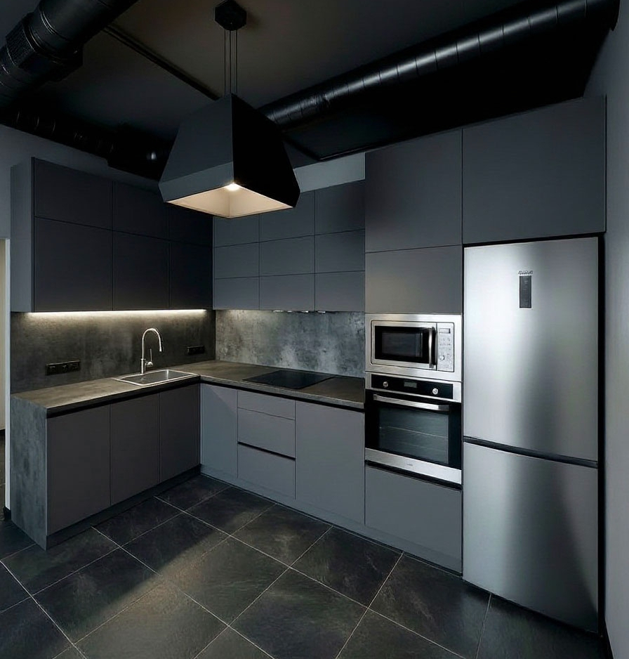 Фото готовой кухни